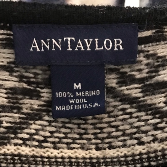 AnnTaylor vintage merino wool cardi - Picture 11 of 12